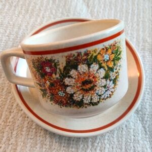 Lenox Vintage Magic Garen Temple - WarePorcelain tea and Saucer Set